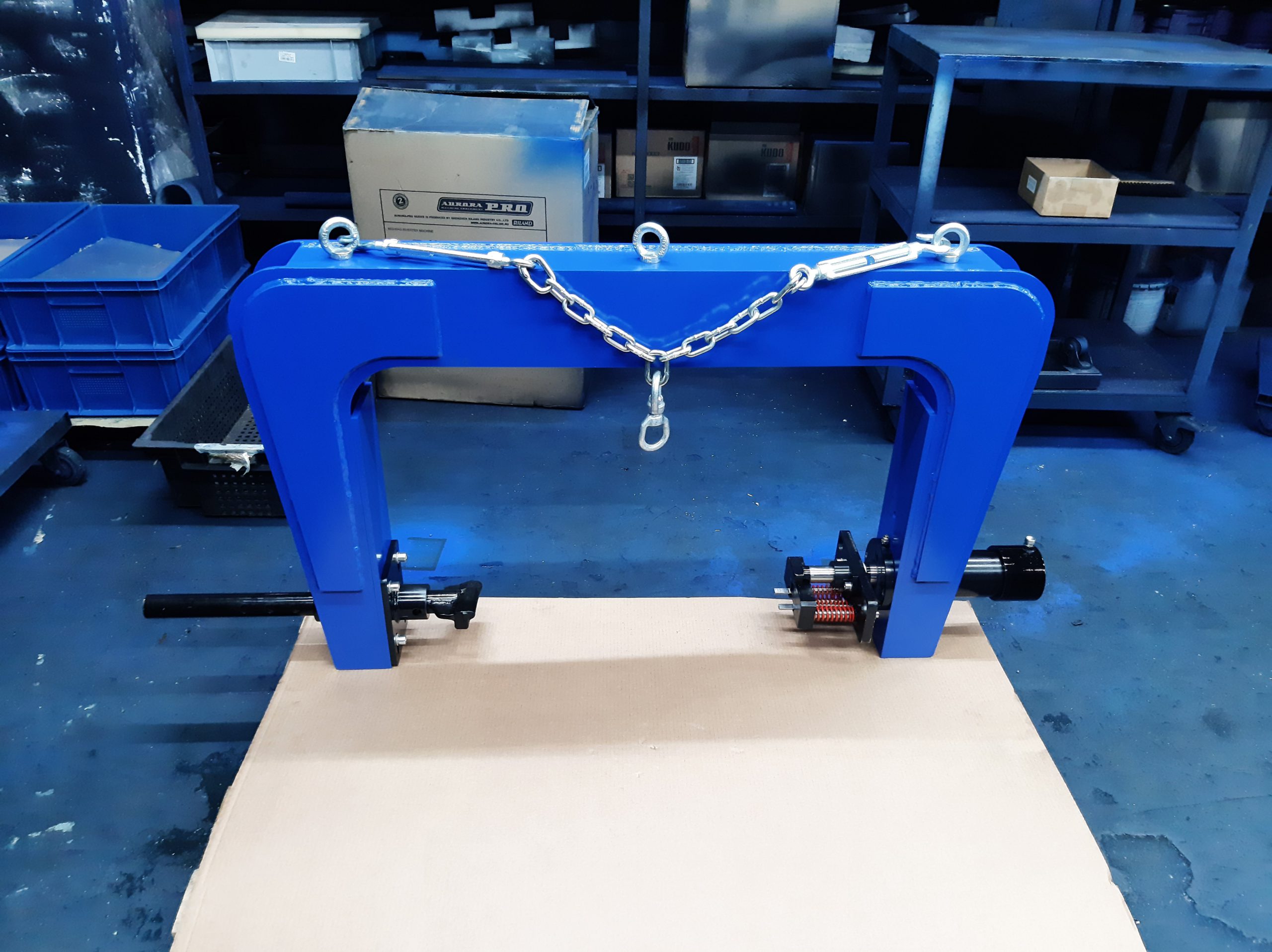 Пресс для установки балансировочных грузиков 8 т. ПГС8