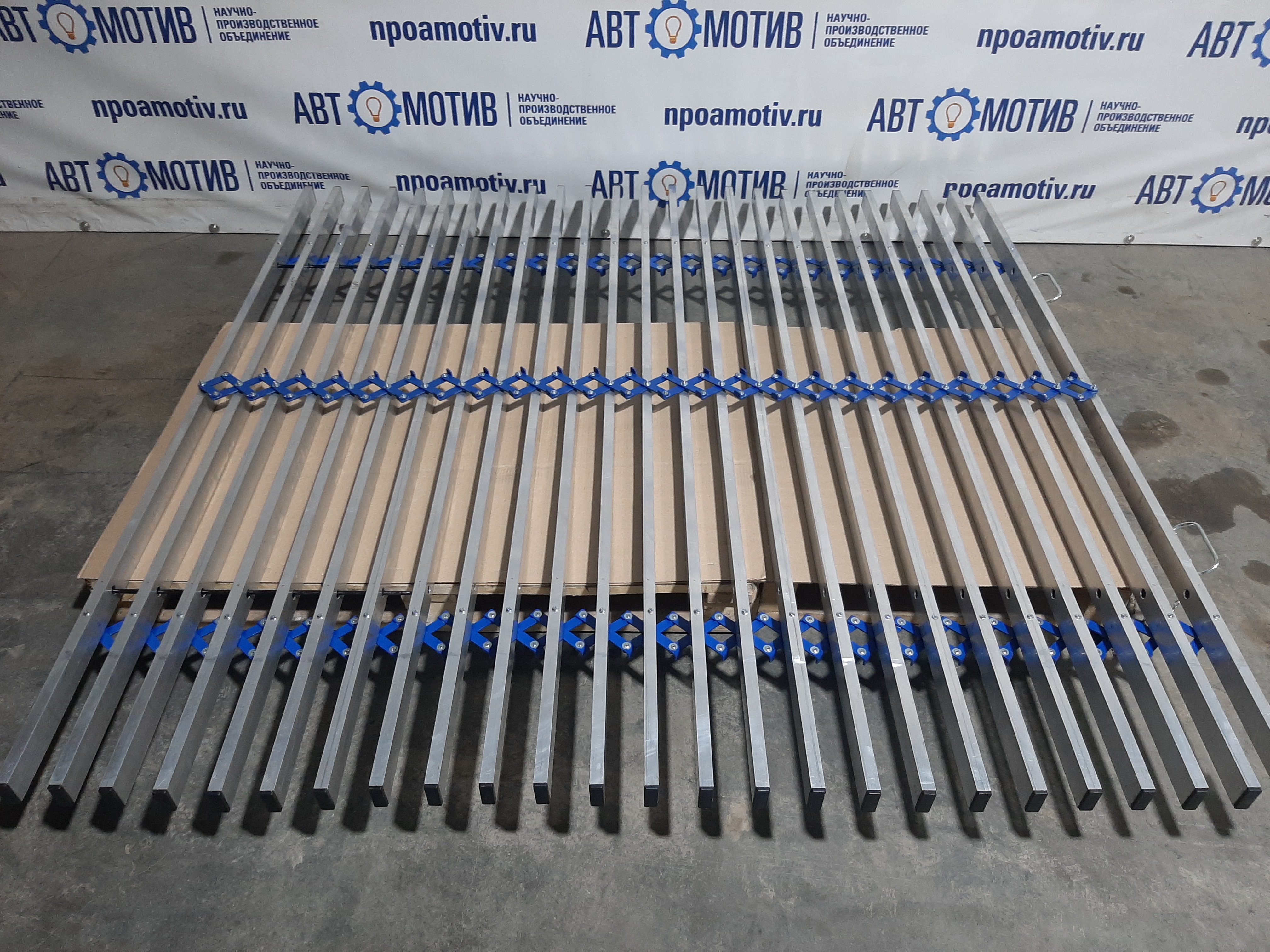 Защитные шторки на смотровую канаву серии ЗШ