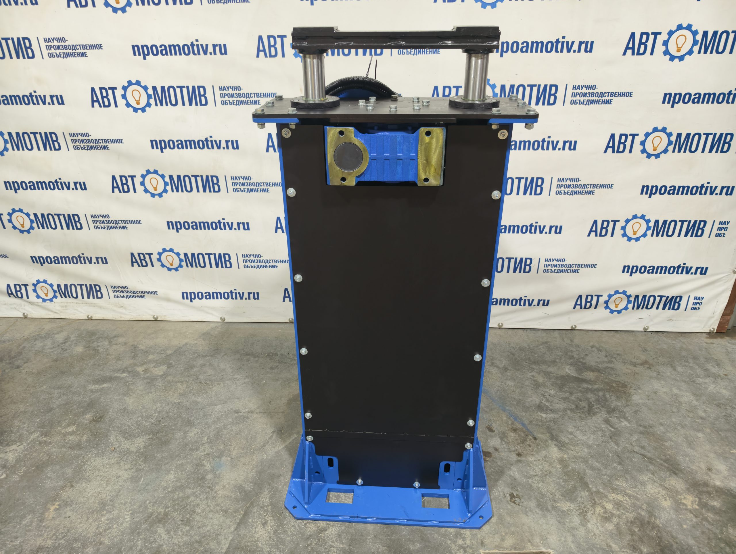 Электромеханический ямный подъемник одностоечный 6 тонн КПП6ЭМ900С1СТ стационарный